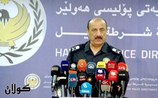 عەبدولخالق تەڵعەت، بەڕێوەبەری پۆلیسی ھەولێر: چەند رفێنەرێك لە ھەولێر دەستگیر كران